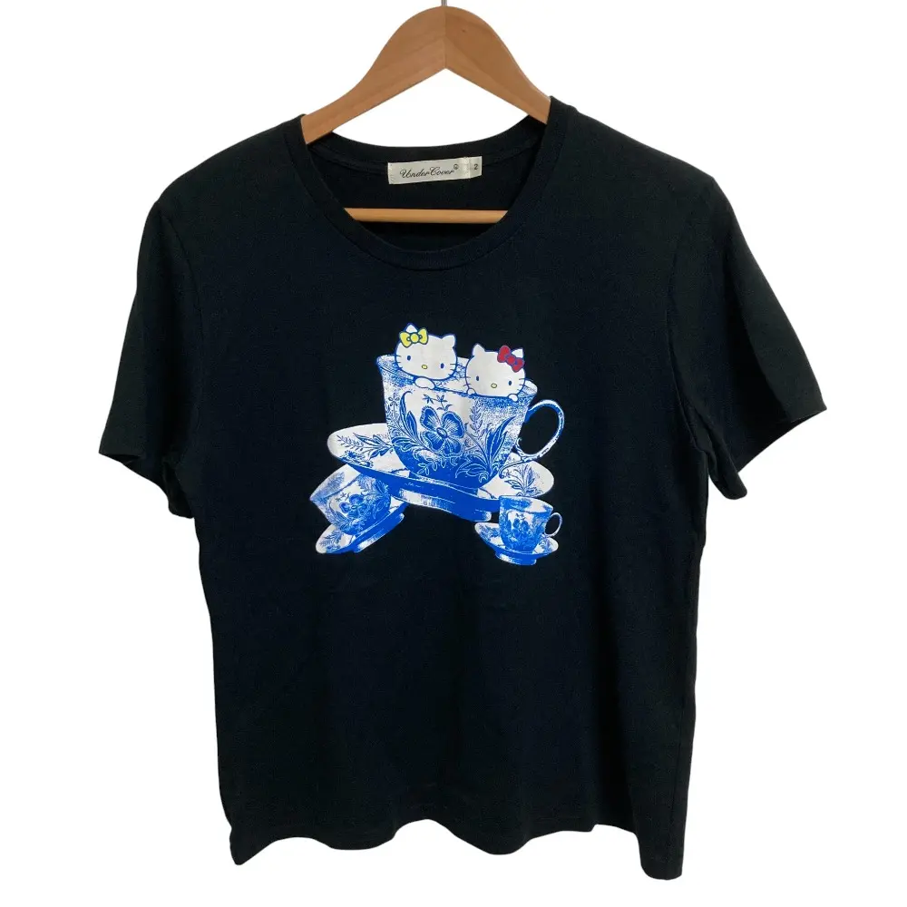 UNDERCOVER アンダーカバー ハローキティコラボ Tシャツ UC1A2807 サイズ2 ブラックの買取実績【2025年7月買取】