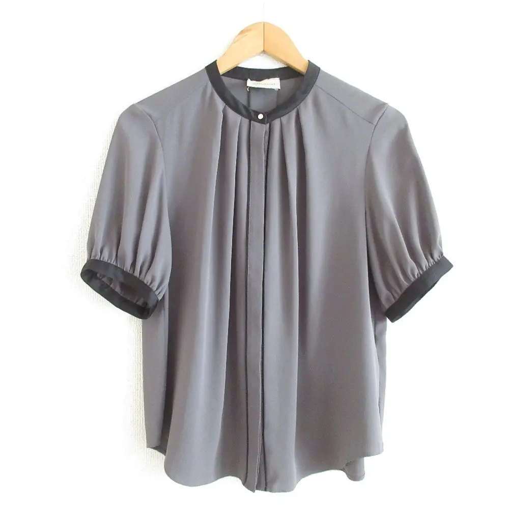 【united arrows】エアリー5SLぺプラムブラウス 38 UNITED ARROWS（ユナイテッドアローズ）の「AIRY ジャカード 5SL