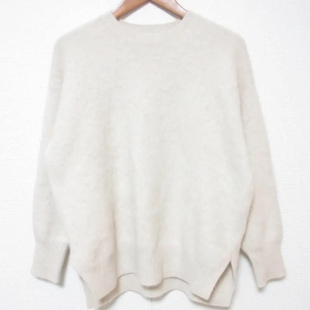 UNITED ARROWS ユナイテッドアローズ UBCB ファー クルーネック ニット