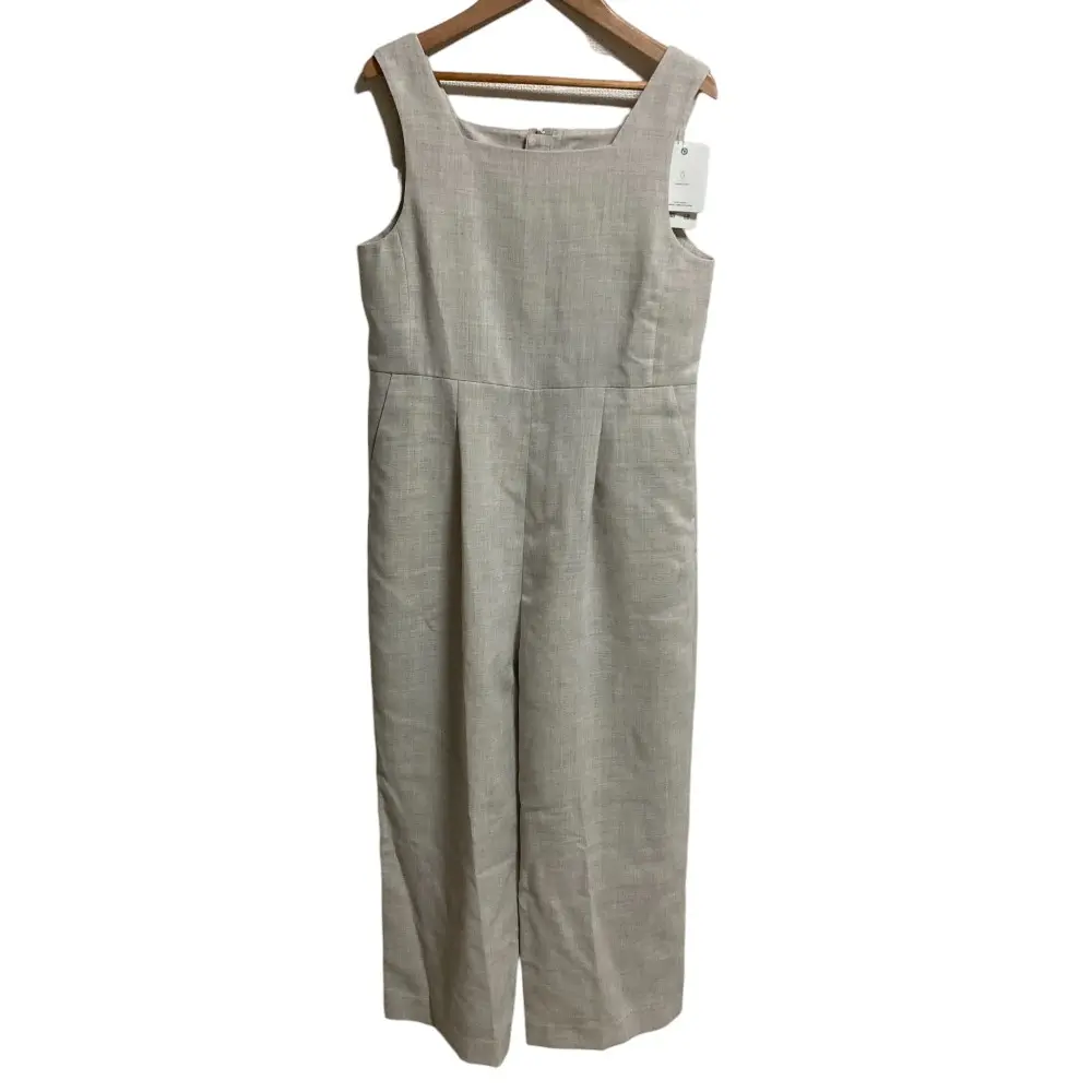 green label relaxing グリーンレーベルリラクシング ユナイテッドアローズ ソフトリネンライク オールインワン F ベージュ 