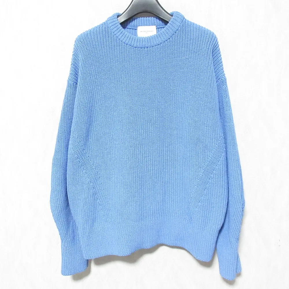 UNITED ARROWS ユナイテッドアローズ  アゼ ボリュームスリーブ ニット プルオーバー セーター 1513-106-4507 ブルー