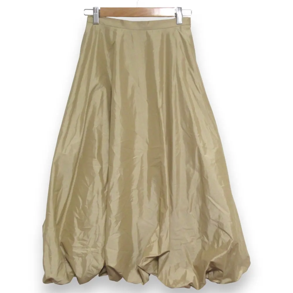 UNITED ARROWS ユナイテッドアローズ バルーンロングスカート 1524-162-5238 サイズ38 ベージュ系