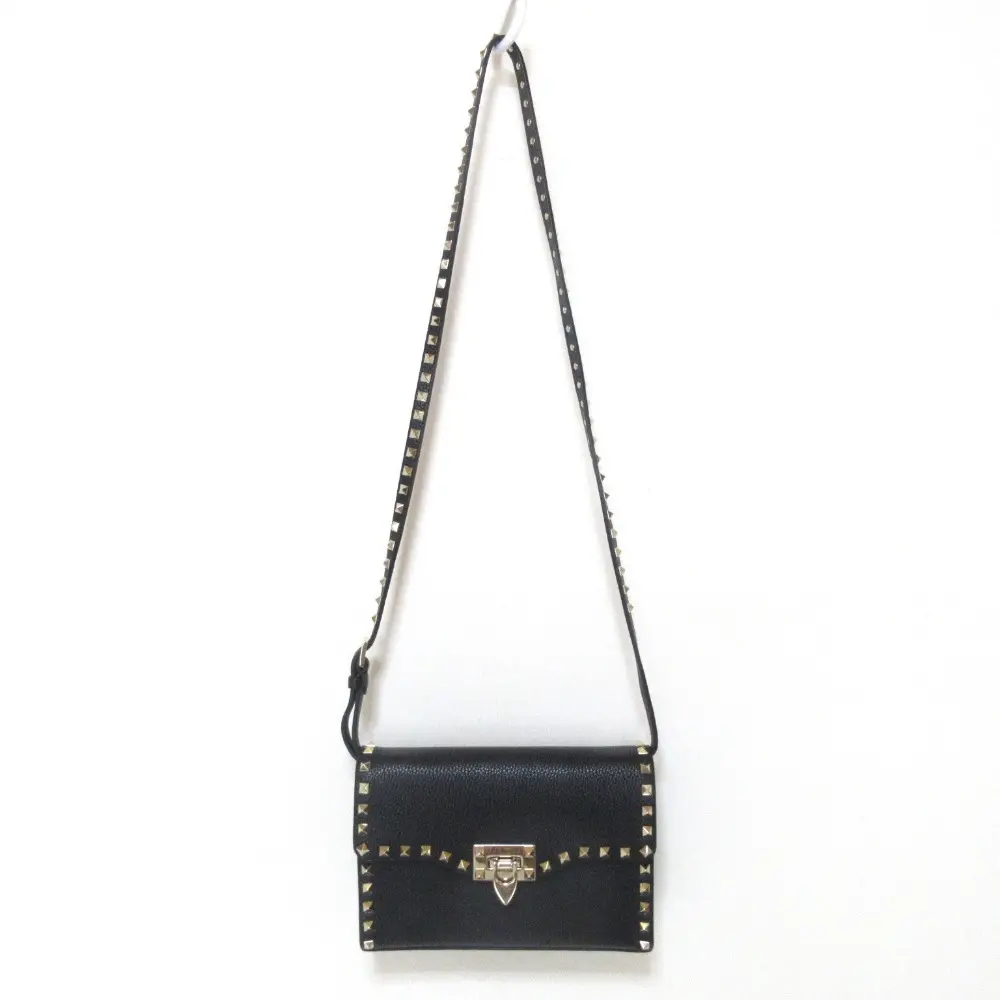 VALENTINO ヴァレンティノ Vロゴ パール ピアス ホワイト×ゴールド