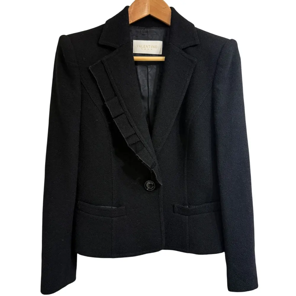 VALENTINO ヴァレンティノ ツイード テーラードジャケット サイズ40
