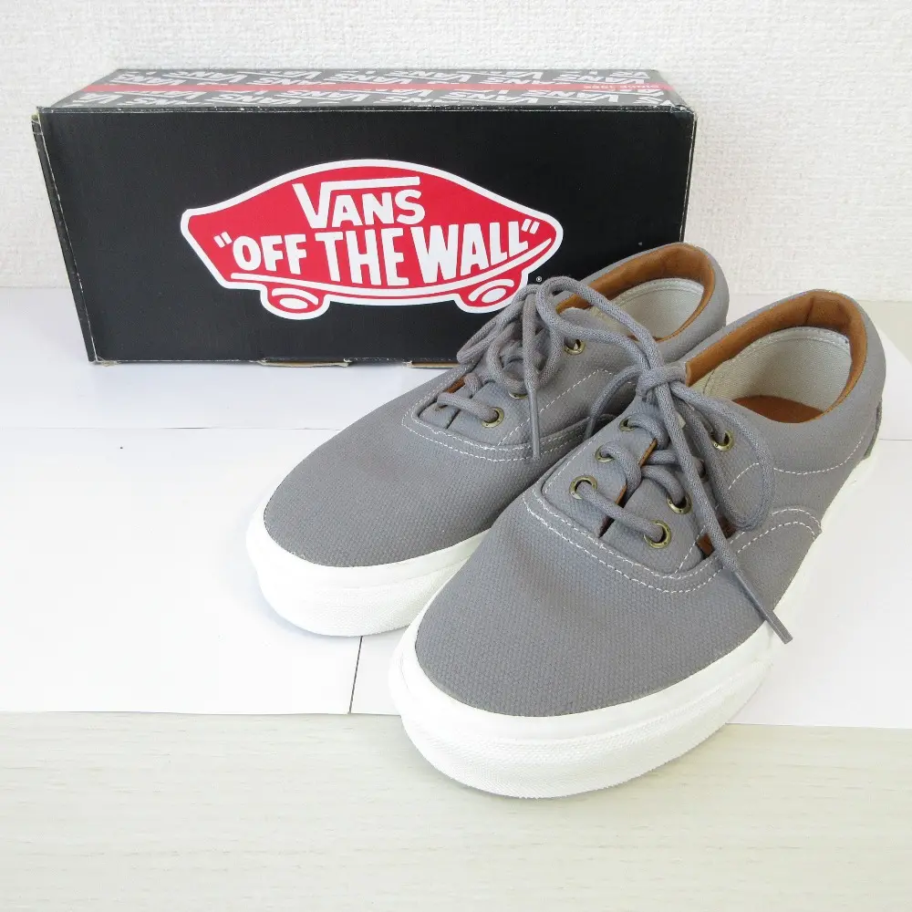 VANS バンズ Era エラ ローカット スニーカー US6 23cm相当 グレー
