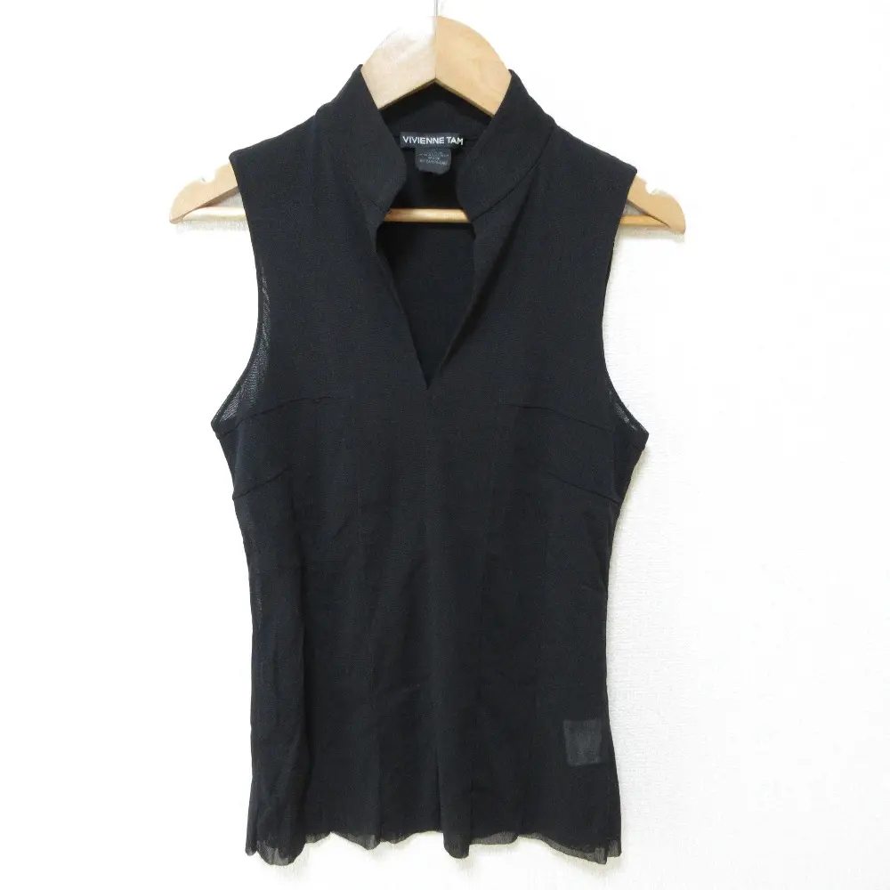 VIVIENNE TAM ヴィヴィアンタム パワーネット チャイナーカラー