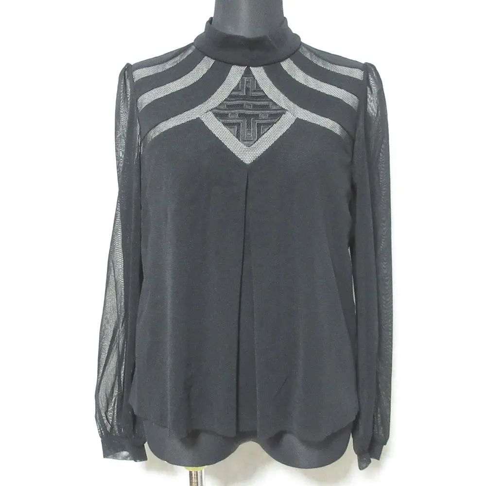 VIVIENNE TAM ヴィヴィアンタム パワーネット メッシュ 切替 シアー