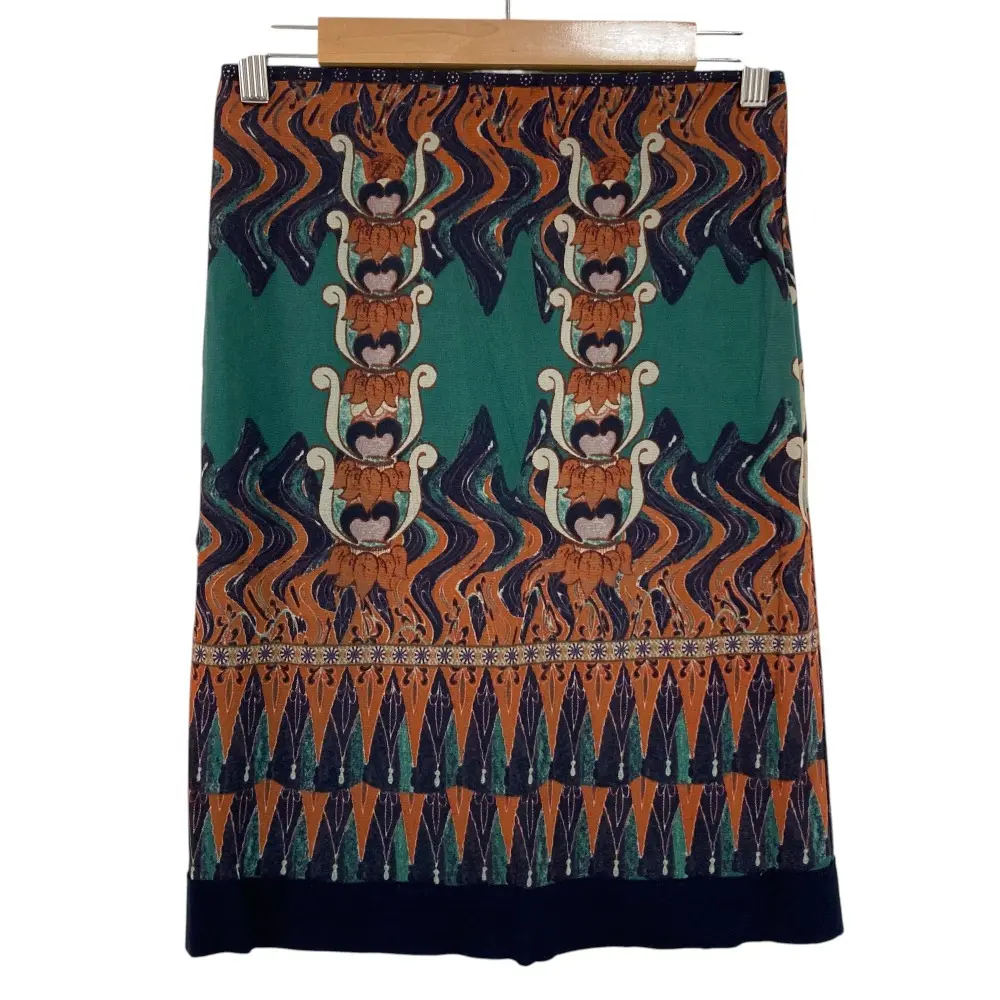 VIVIENNE TAM ヴィヴィアンタム パワーネット イージースカート サイズ0 グリーン