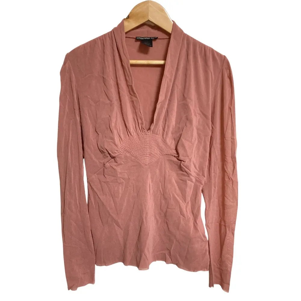 VIVIENNE TAM ヴィヴィアンタム パワーネット カットソー 0 ピンク