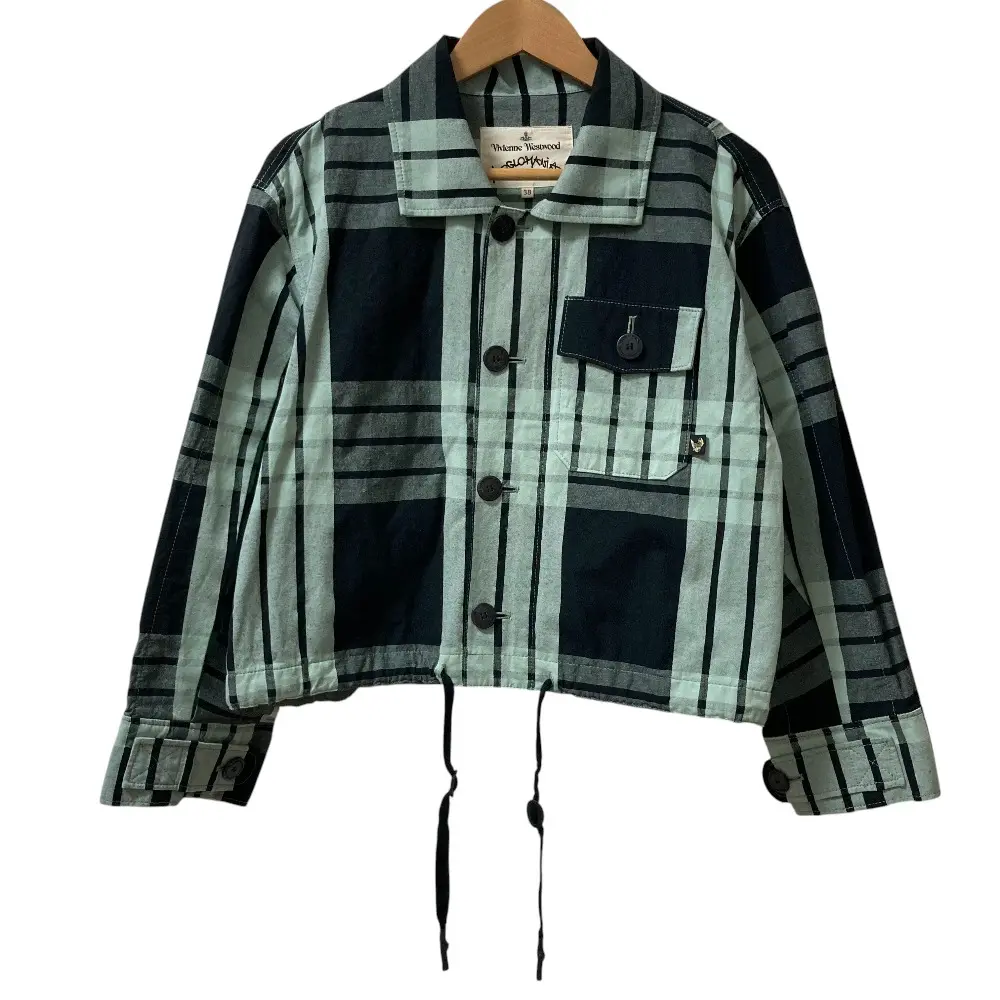 Vivienne Westwood ANGLOMANIA ヴィヴィアンウエストウッド アングロマニア 変形 チェック ジャケット 15-01-481008 38 ミントの買取実績【2025年12月買取】
