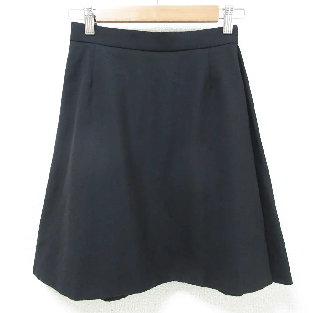 Vivienne Westwood RED LABEL ヴィヴィアンウエストウッドレッドレーベル オーブボタン フレア ミニスカート 1 ブラック