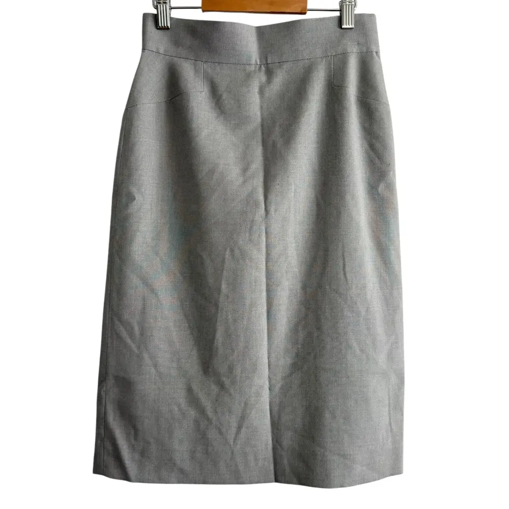 Vivienne Westwood RED LABEL ヴィヴィアンウエストウッドレッドレーベル オーブボタン ひざ丈 タイトスカート 1 グレー