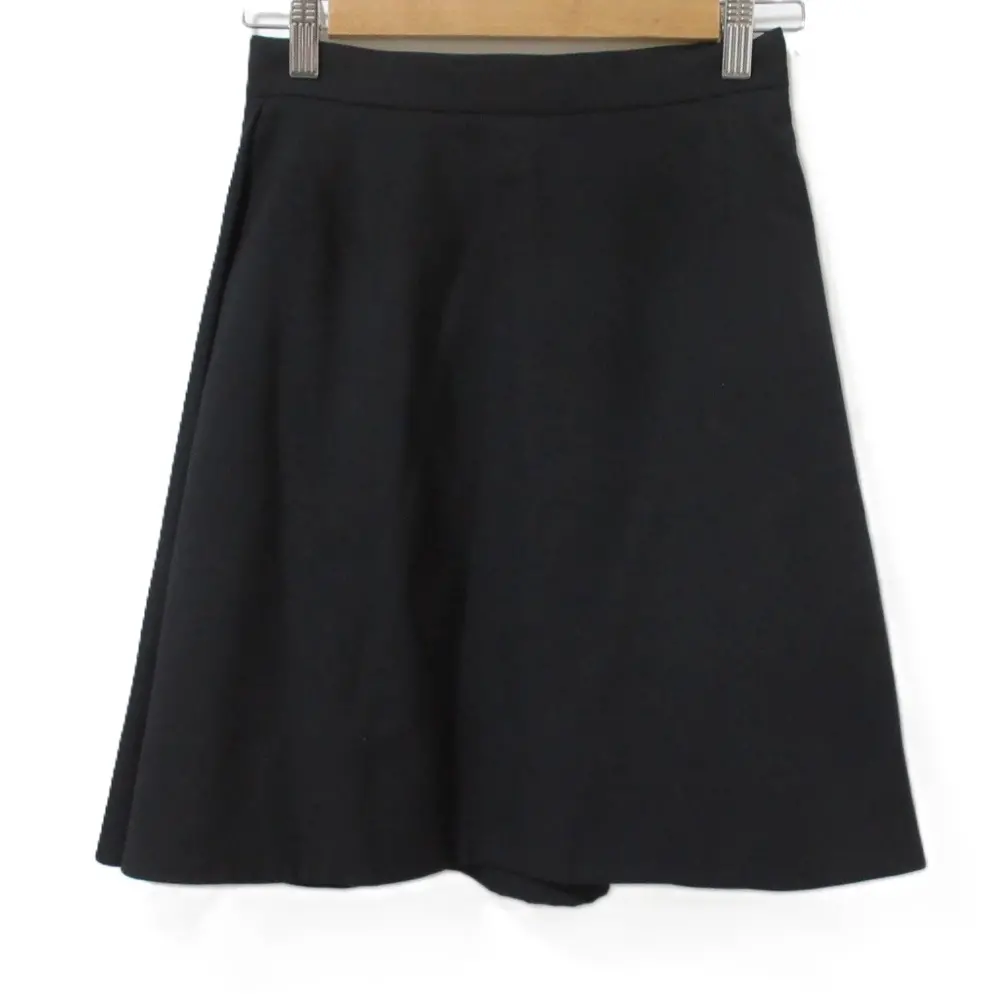 Vivienne Westwood RED LABEL ヴィヴィアンウエストウッドレッドレーベル オーブボタン ひざ丈 フレアスカート サイズ1 ブラック