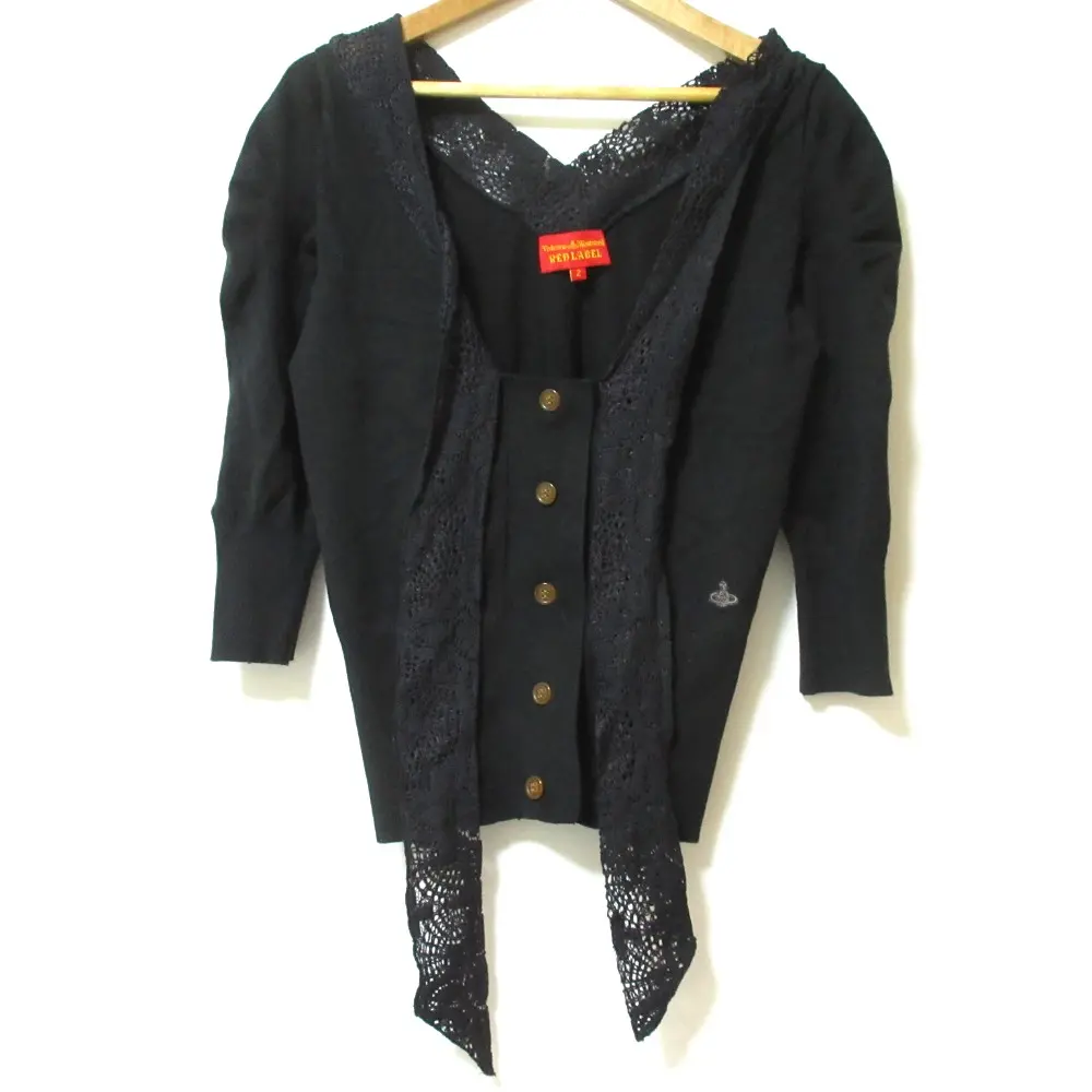 ヴィヴィアンウエストウッド レッドレーベル ウール100％ ビックカラー