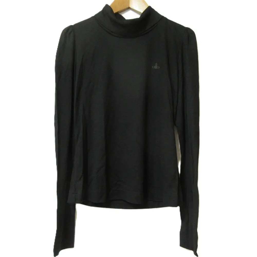 Vivienne Westwood RED LABEL ヴィヴィアンウエストウッドレッドレーベル オーブ刺繡 カットソー 1 ブラック