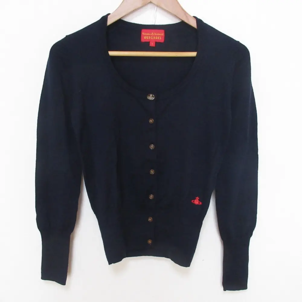 極美品Vivienne Westwood RED LABELカーディガンサイズ1 Vivienne Westwood red label ヴィヴィアンウエストウッドレッド