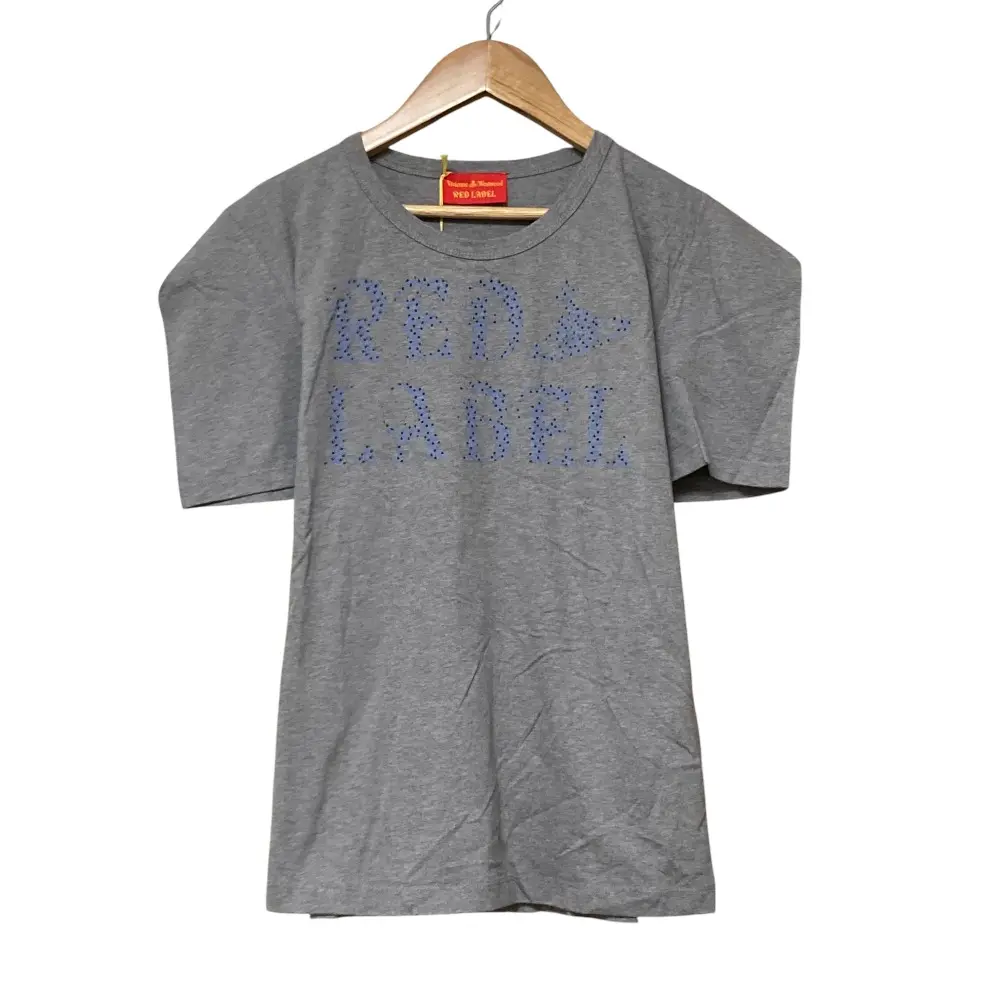 Vivienne Westwood RED LABEL ヴィヴィアンウエストウッドレッドレーベル ロゴプリント ショートスリーブ Tシャツ M グレー