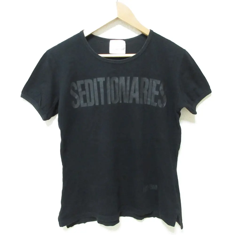 Vivienne Westwood ヴィヴィアンウエストウッド ヴィンテージ 半袖 セディショナリーズ Tシャツ カットソー M ブラック
