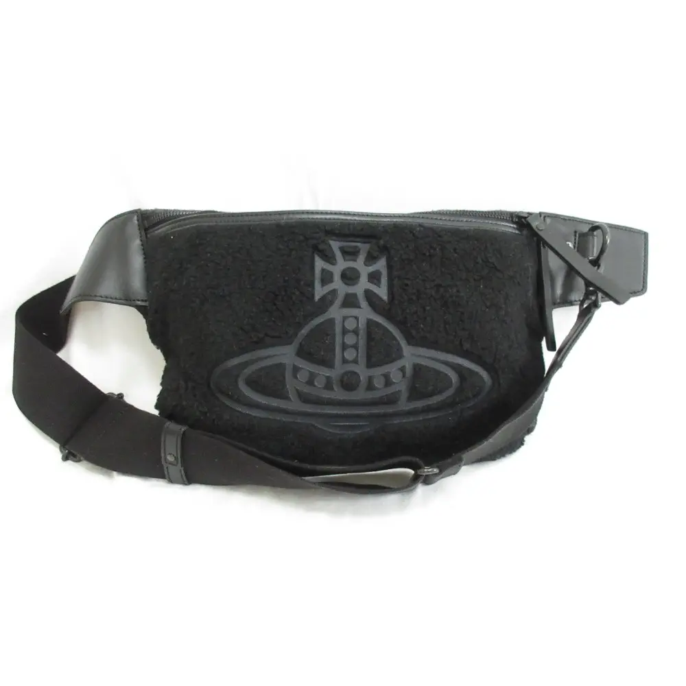 Vivienne Westwood ヴィヴィアンウエストウッド オーブ ウエストバッグ ボディバッグ ブラック