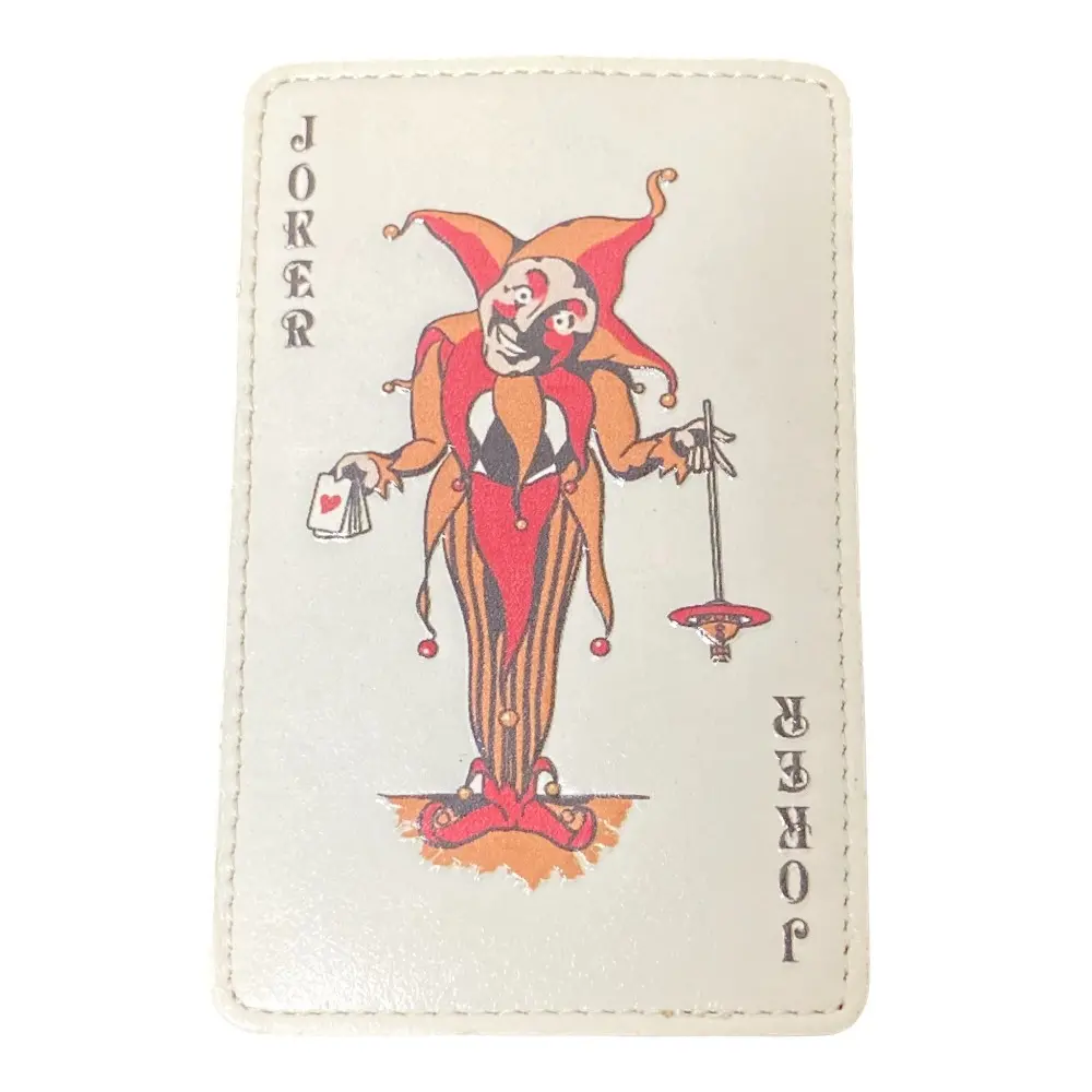 Vivienne Westwood ヴィヴィアンウエストウッド トランプ ジョーカー コインケース ウォレット ブラウン×ホワイト