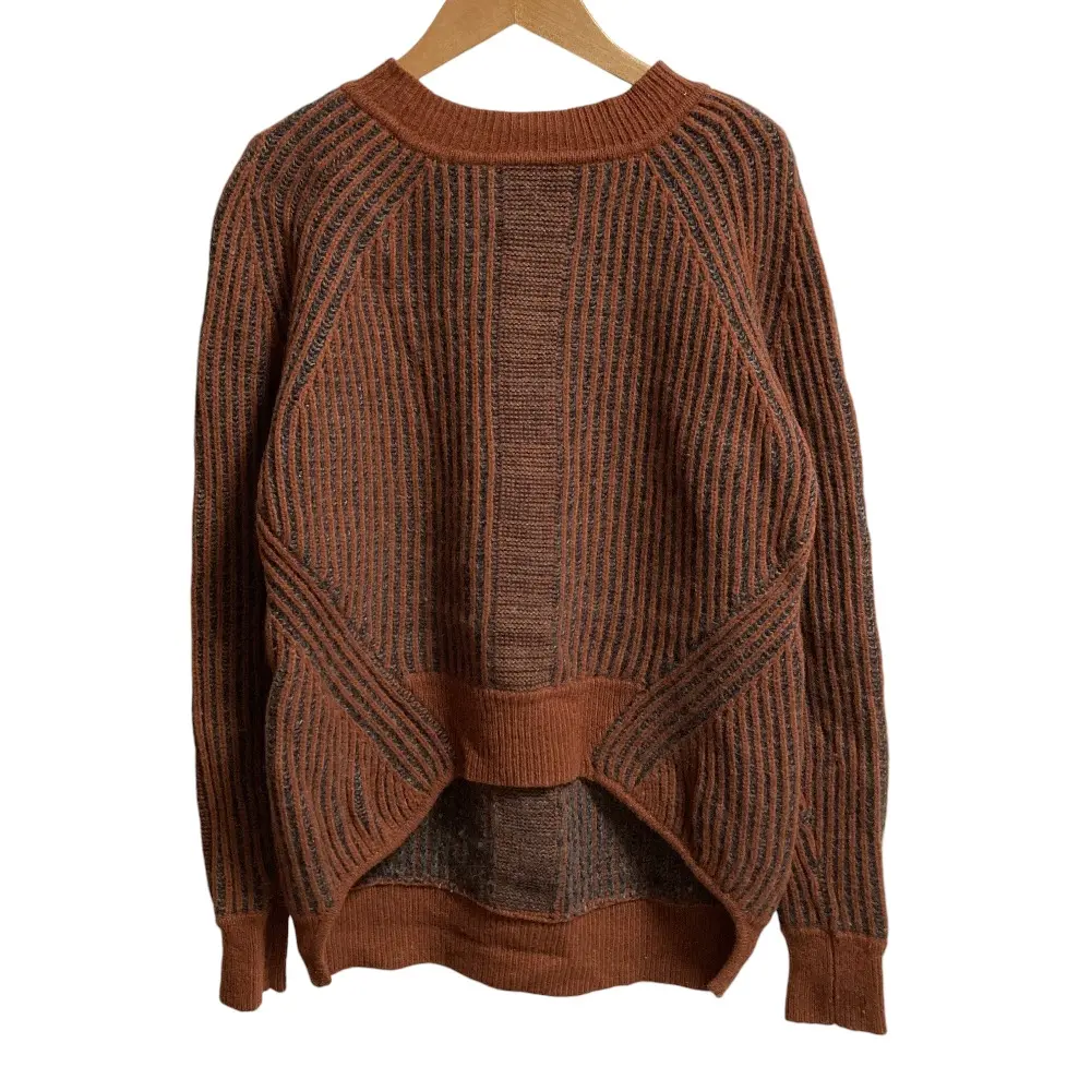 Vivienne Westwood ヴィヴィアンウエストウッド アングロマニア ウール ニット セーター サイズ38 ブラウン グレー