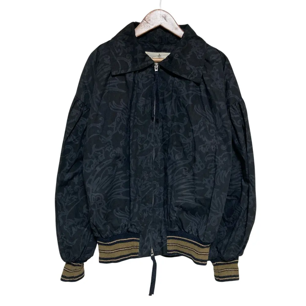 Vivienne Westwood ヴィヴィアンウエストウッド アングロマニア ジップブルゾン ジャケット 15-01-472002 サイズ38 ブラック
