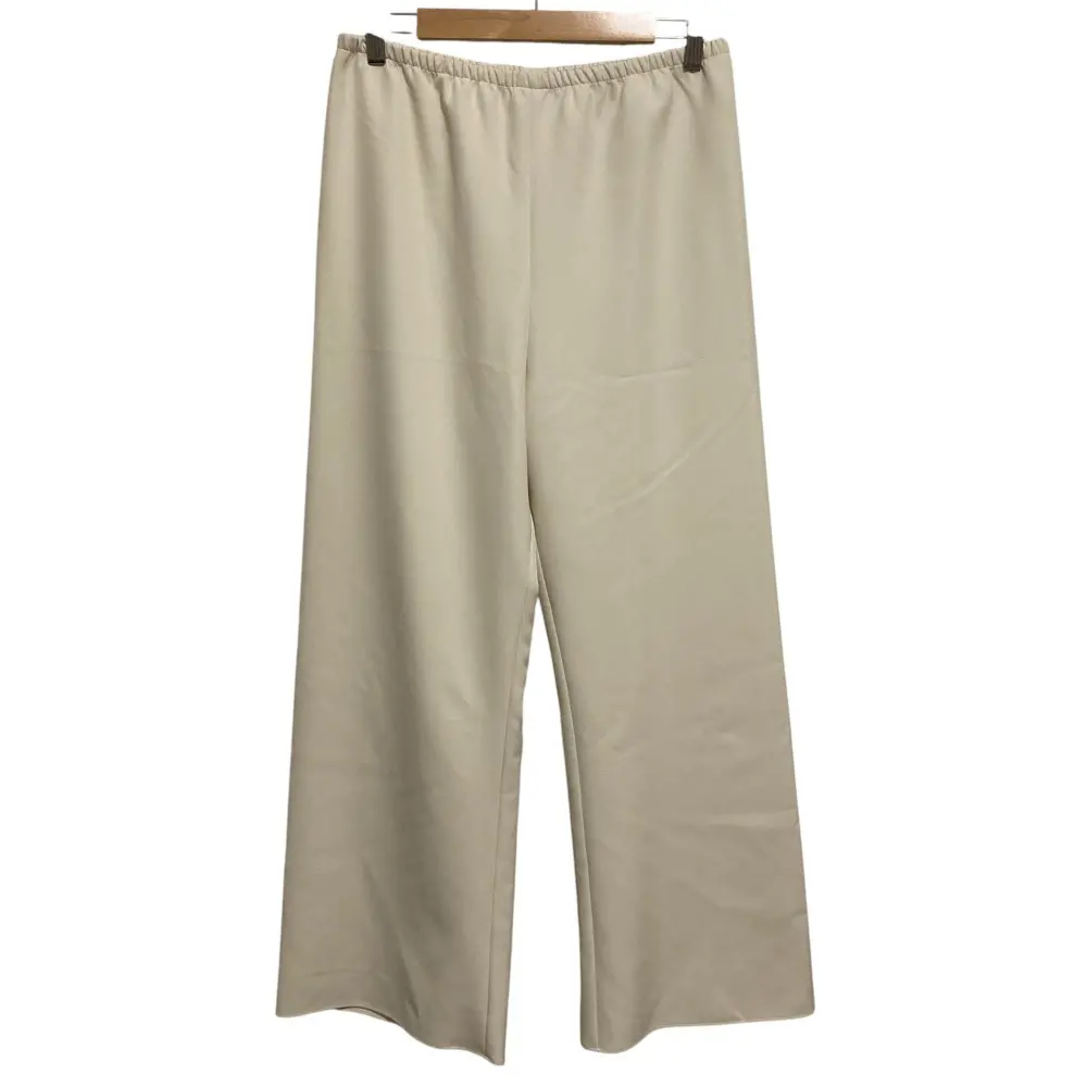 24AW Whim Gazette ウィムガゼット ダブルクロスイージーパンツ ワイド スラックス WGZ1042402A0006 F オフホワイト