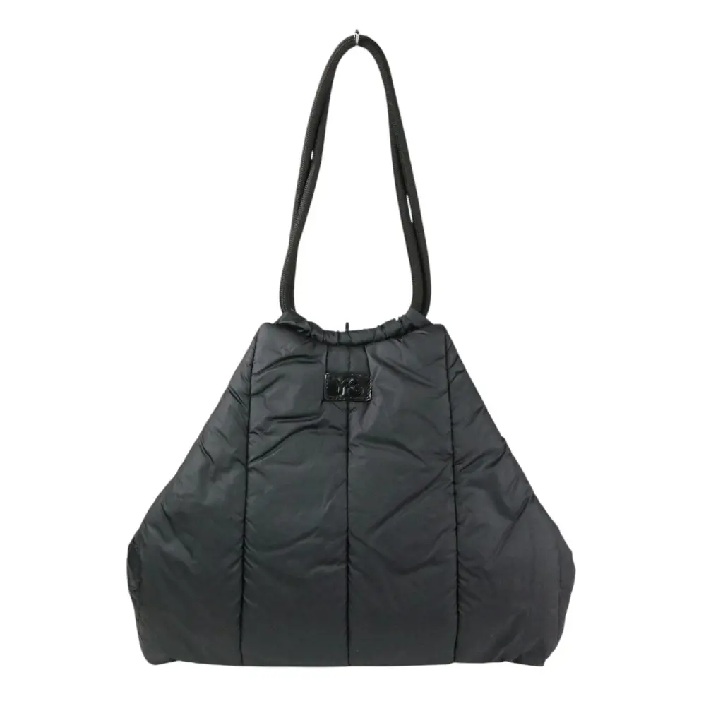 Y-3 ワイスリー アディダス ヨウジヤマモト パディング トートバッグ ブラック