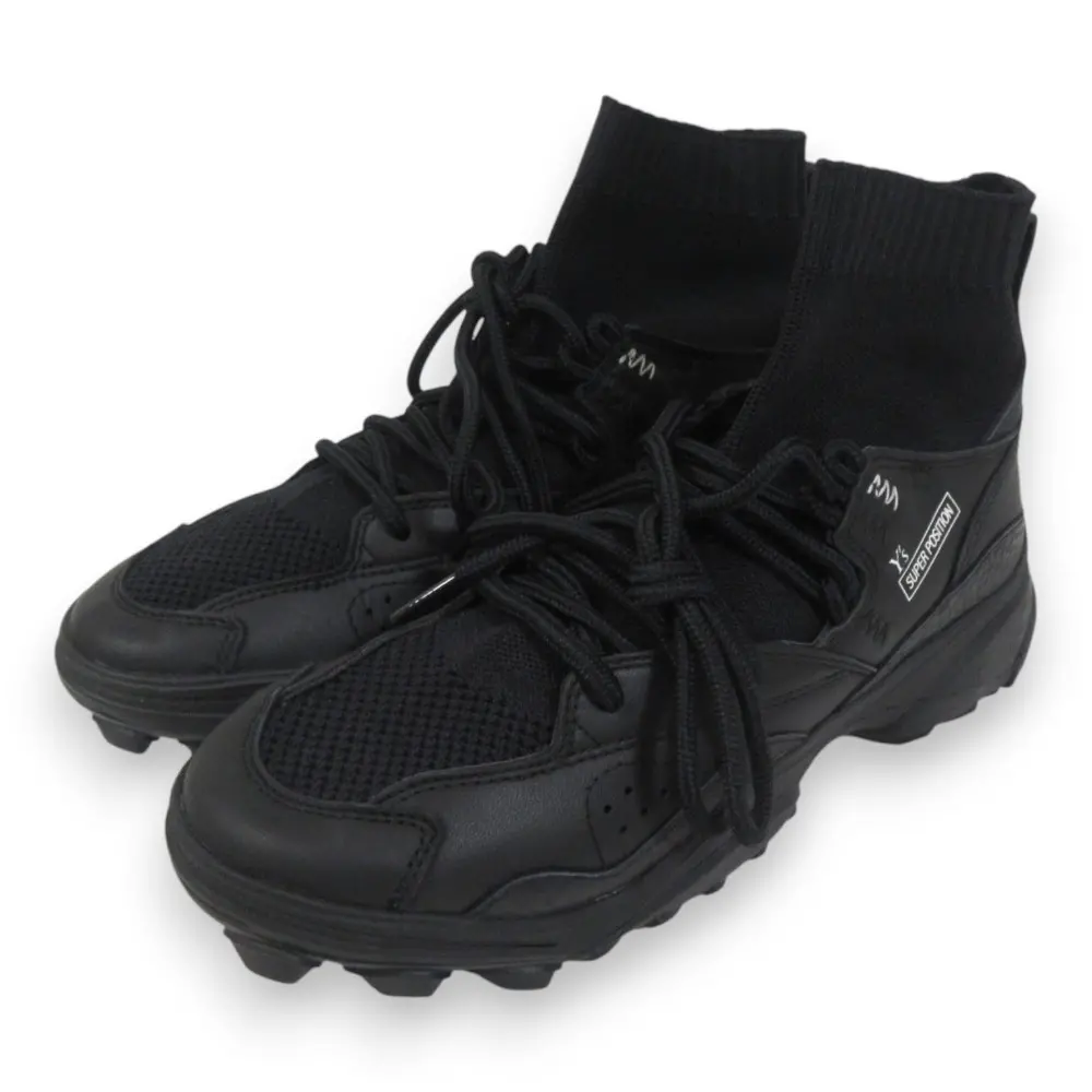 adidas×Y’S アディダス ワイズ SEE ULATER GSG9 メッシュ切り替えソックス ハイカットスニーカー HQ3736 24cm ブラック