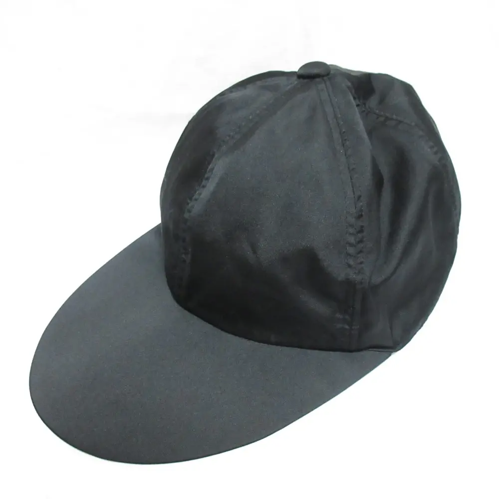 Y's Yohji Yamamoto ワイズ ヨウジヤマモト サテン キャップ 帽子 ブラック