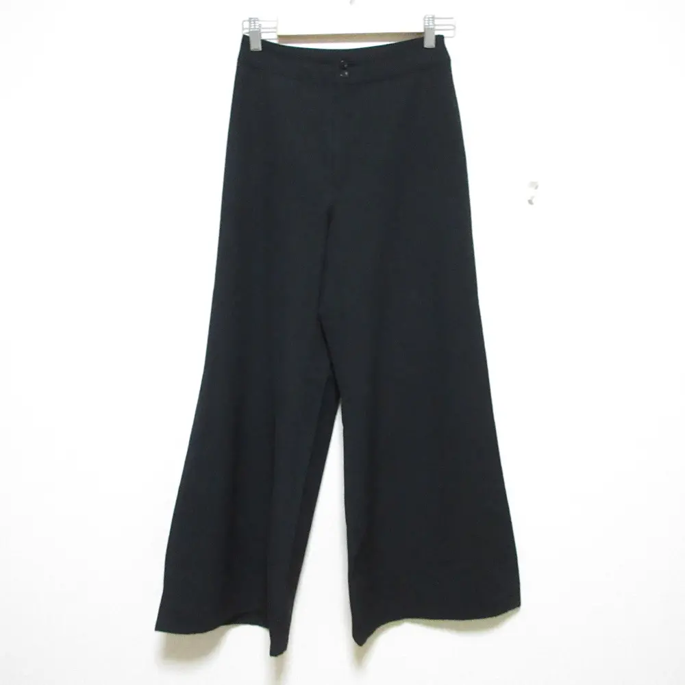 Y's Yohji Yamamoto ワイズ ヨウジヤマモト ヴィンテージ ウール ワイドパンツ フレア スラックス M ブラック