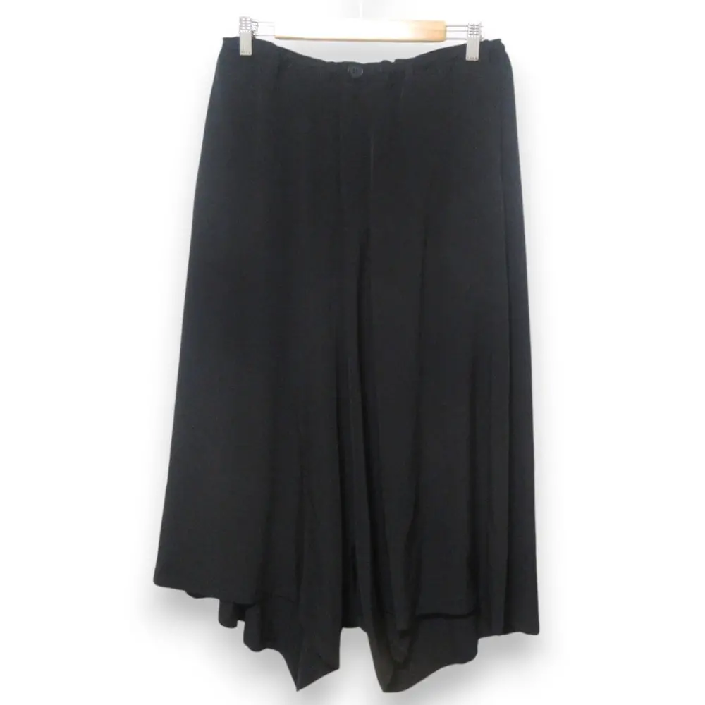 23AW Y's Yohji Yamamoto ワイズ ヨウジヤマモト サルエル イージーパンツ YJ-P03-500 サイズ2 ブラック