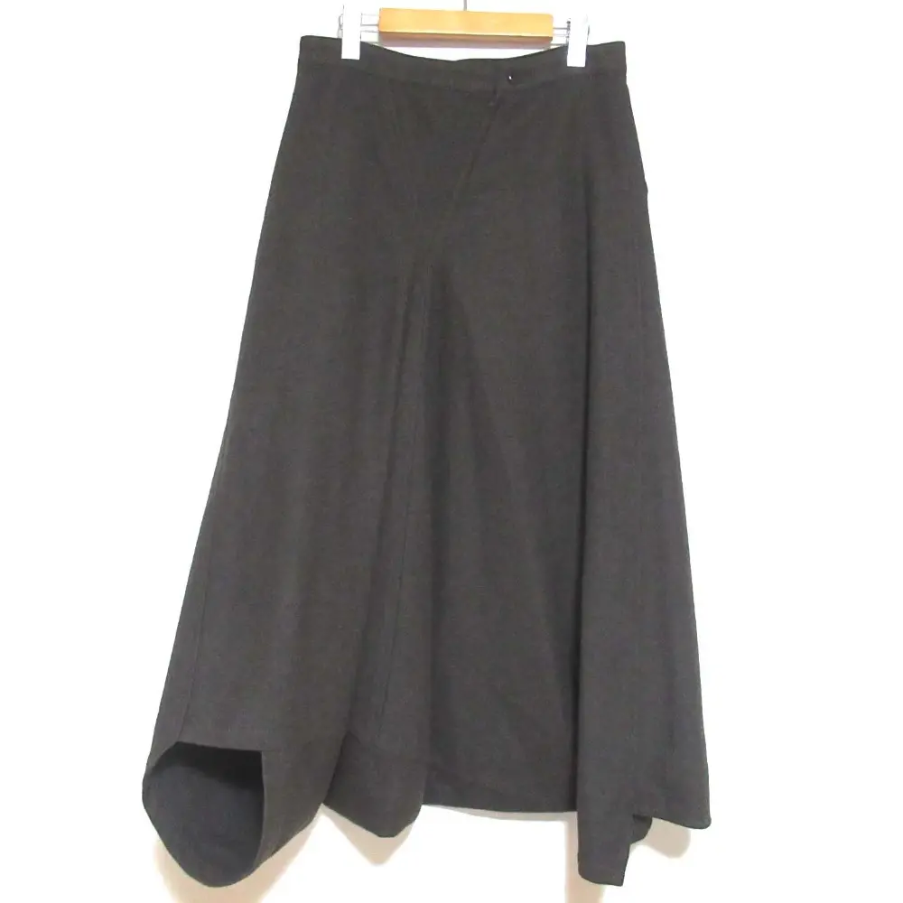 Y's ワイズ ヨウジヤマモト ウール ワイド サルエルパンツ YK-P13-121 サイズ2 カーキ