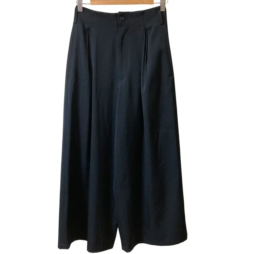 Y's Yohji Yamamoto ワイズ ヨウジヤマモト ヴィンテージ タックワイドパンツ ブラック