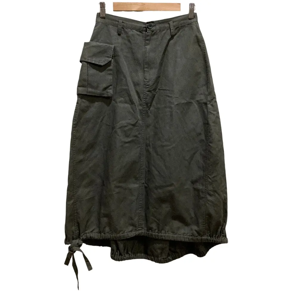 Y's Yohji Yamamoto ワイズ ヨウジヤマモト ロング カーゴスカート SIZE2 カーキ