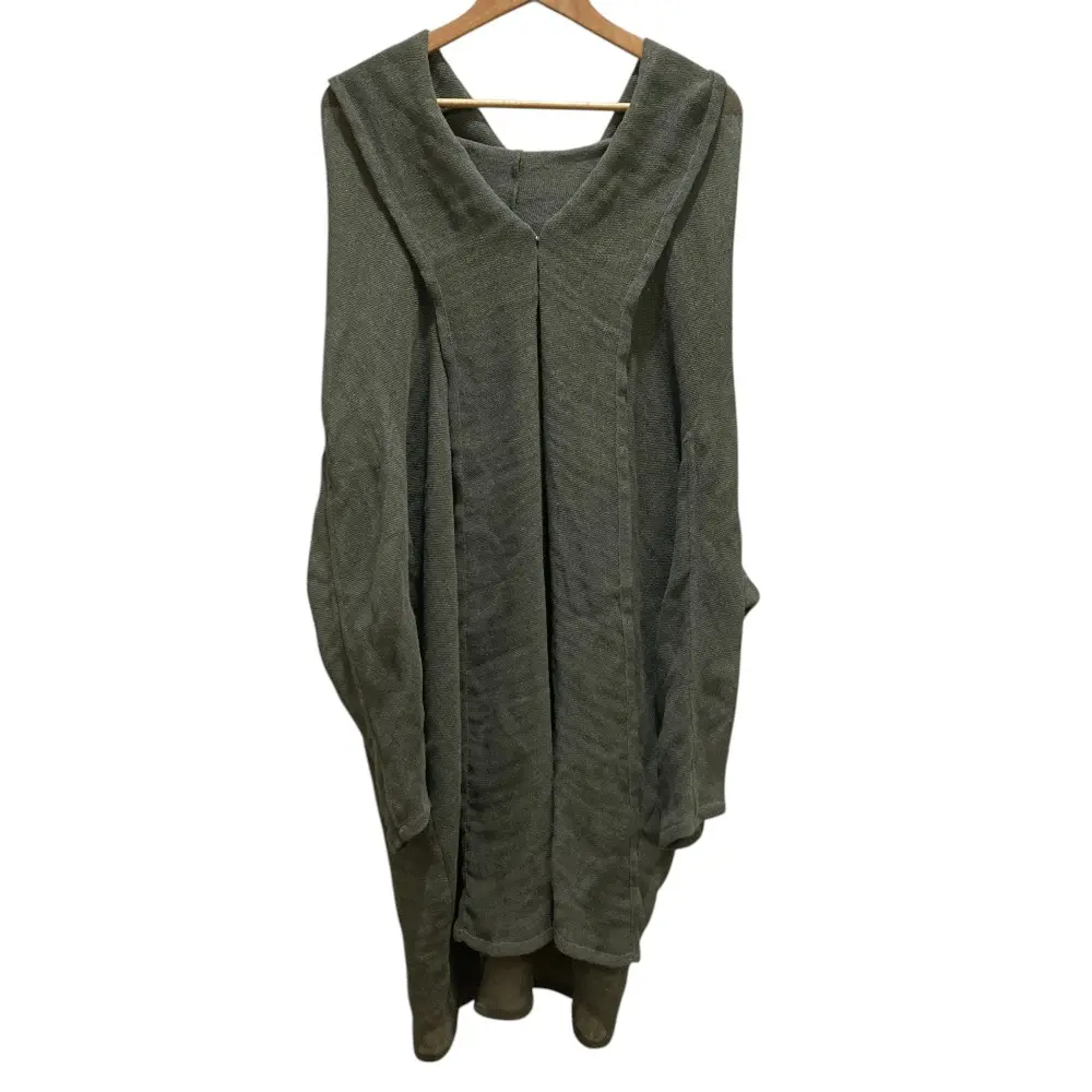23SS Y’S Yohji Yamamoto ワイズ ヨウジヤマモト リネン 羽織カーディガン YH-J15-329-2-02 SIZE2 カーキ