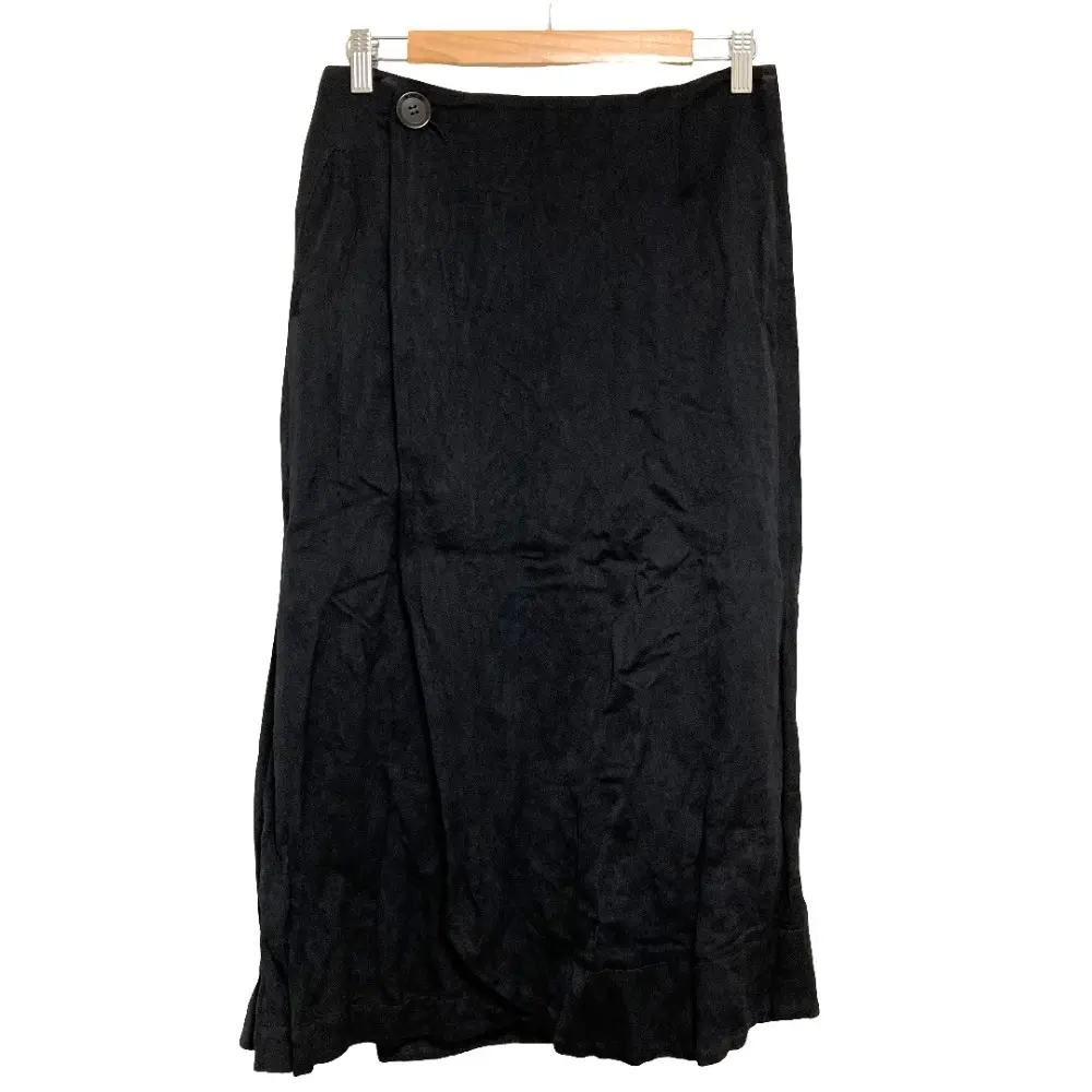 Y's YOHJI YAMAMOTO ワイズ ヨウジヤマモト サイドボタンスカート YX-S05-200 サイズ2 ブラック