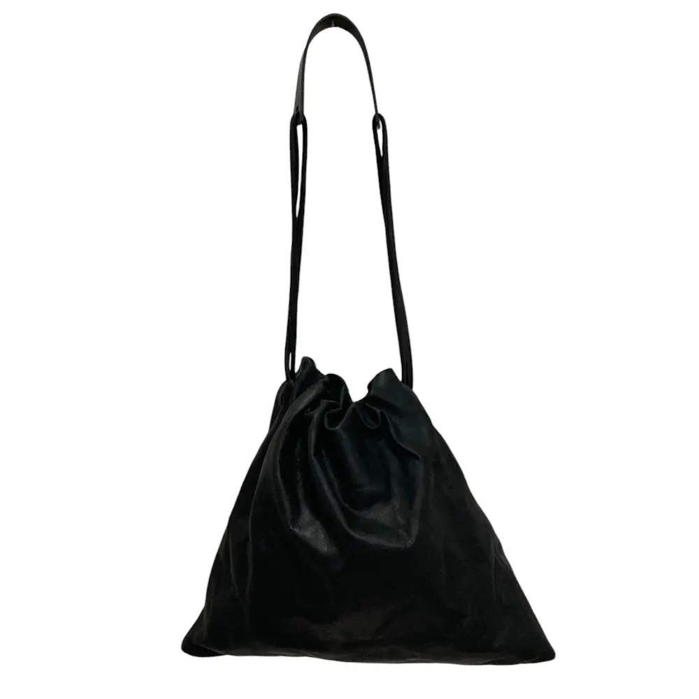 24SS Y's Yohji Yamamoto ワイズ ヨウジヤマモト SOFT SMOOTH LEATHER TOTE BAG トートバッグ YS-I08-718 ブラックの買取実績【2026年1月買取】