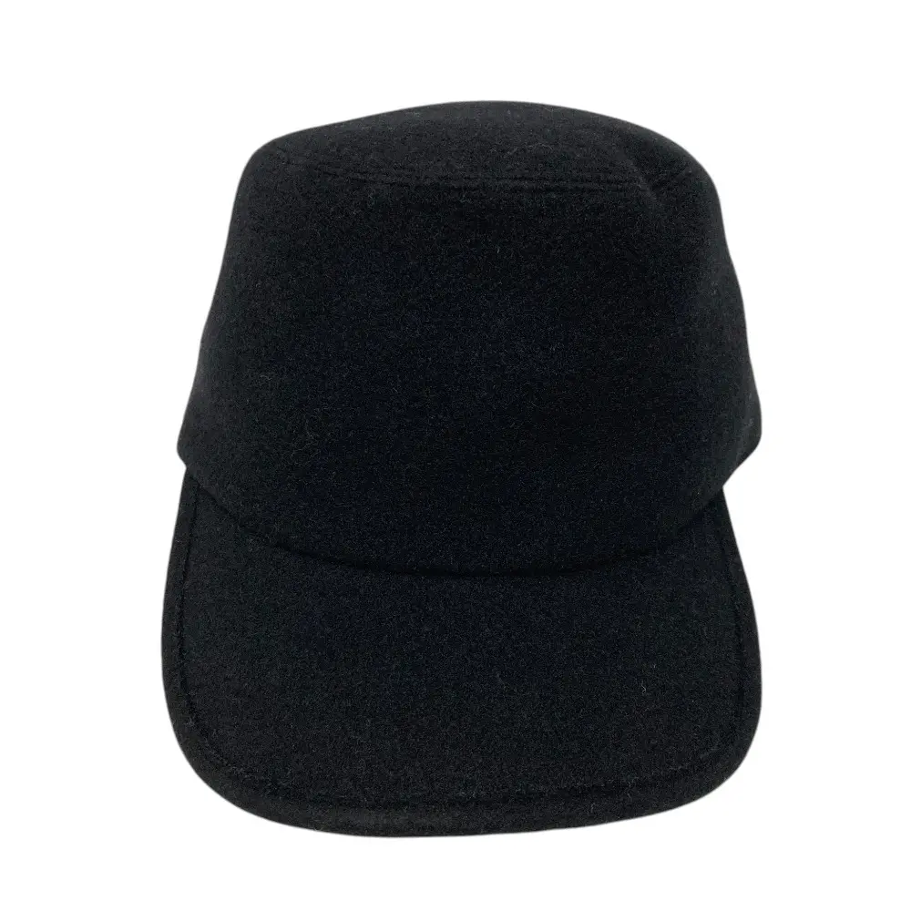 23AW Y's yohji yamamoto ワイズ ヨウジヤマモト LAMBSWOOL MOSSER CAP 帽子 YU-H02-192 ブラック