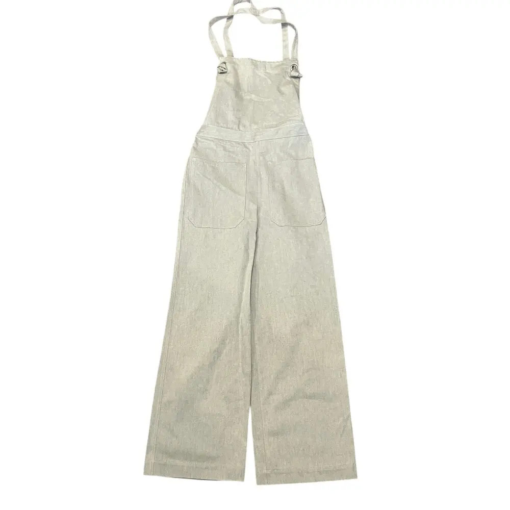 Y's ....Yohji Yamamoto ワイズビー ヨウジヤマモト UNEVEN YARN DENIM APRON PANTS オーバーオール YL-P46-032 2 ホワイト
