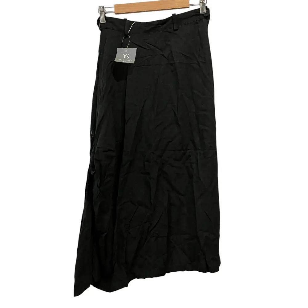 Y's YOHJI YAMAMOTO ワイズ ヨウジヤマモト 80’S アシンメトリーロングスカート グレー