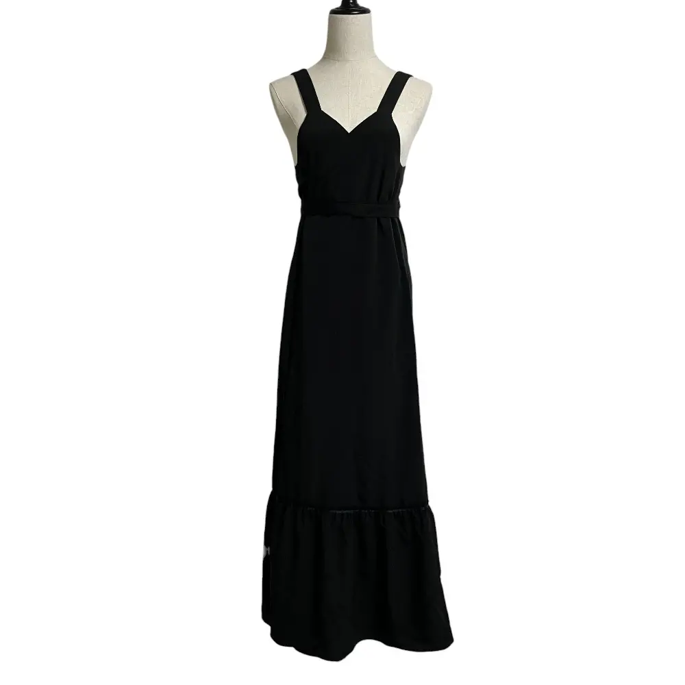 Y's YOHJI YAMAMOTO ワイズ ヨウジヤマモト ベルテッド ワンピース ドレス YO-D40-530-1 サイズ2 ブラック