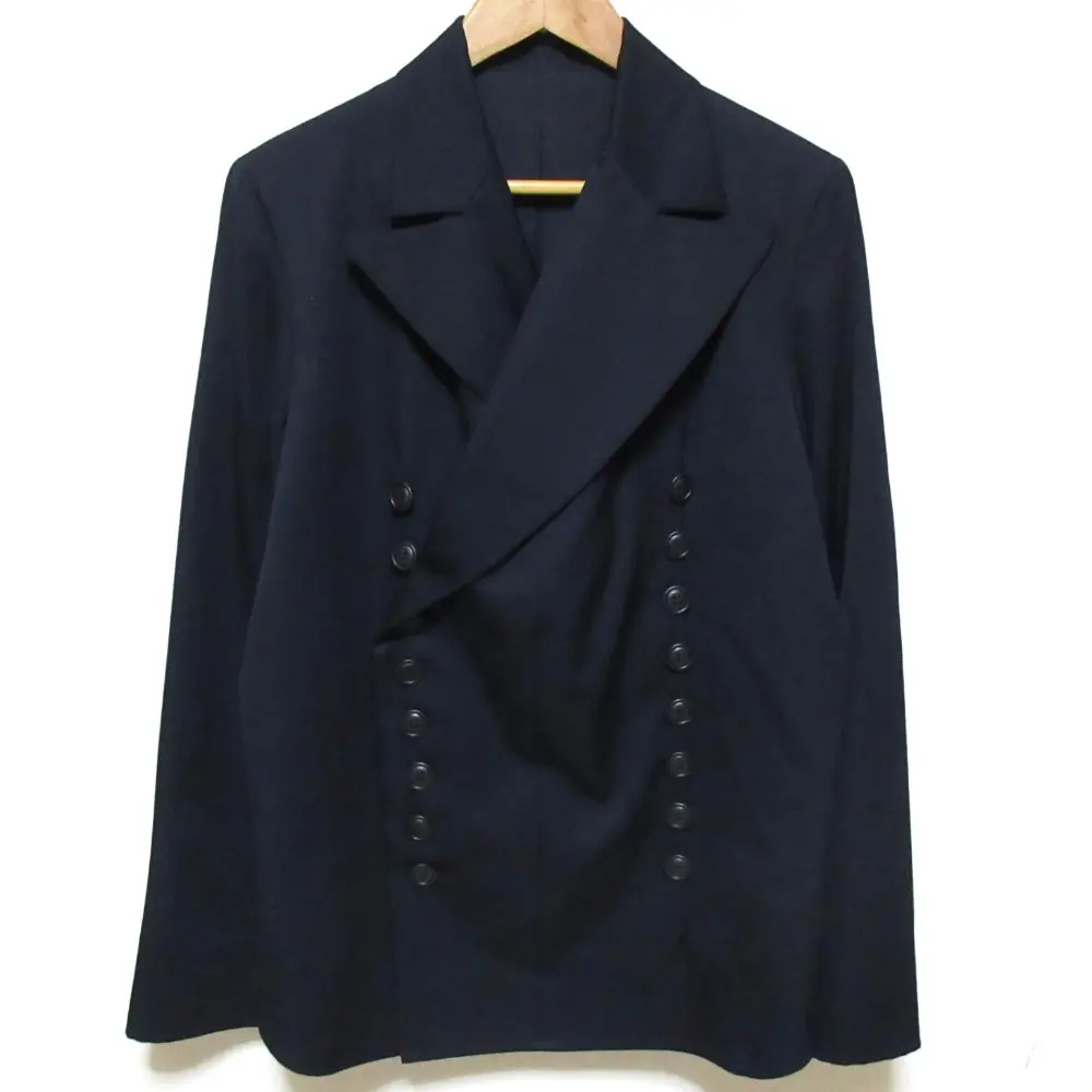 Y's Yohji Yamamoto ワイズ ヨウジヤマモト ヴィンテージ Wブレストジャケット ネイビー