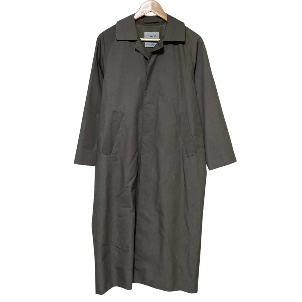 YAECA  ヤエカ SOUTIEN COLLAR COAT LONG コート 60555 サイズS グレーの買取実績【2026年3月買取】