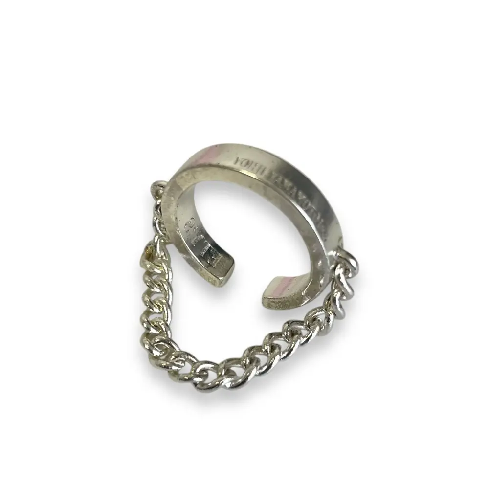 S'YTE Yohji Yamamoto サイト ヨウジヤマモト BRASS CHAIN EAR CUFF CHAIN RING 3WAY リング 指輪 イヤーカフ 10号 シルバーの買取実績【2024年9月買取】