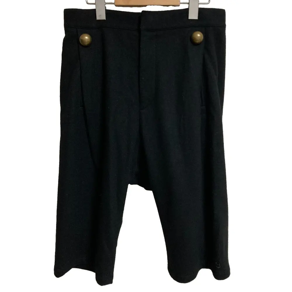 Y-3 ワイスリー アディダス ヨウジヤマモト ウール サルエルパンツ XSサイズ ブラック