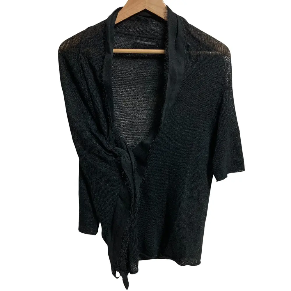 Y's ワイズ ヨウジヤマモト アシンメトリー ニット ブラック 