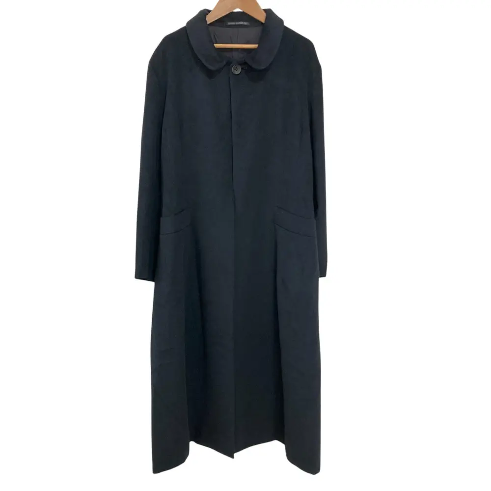 98AW Yohji Yamamoto ヨウジヤマモト ヴィンテージ ウール ポンチョ ロングコート FY-C19-138 Sサイズ ブラック