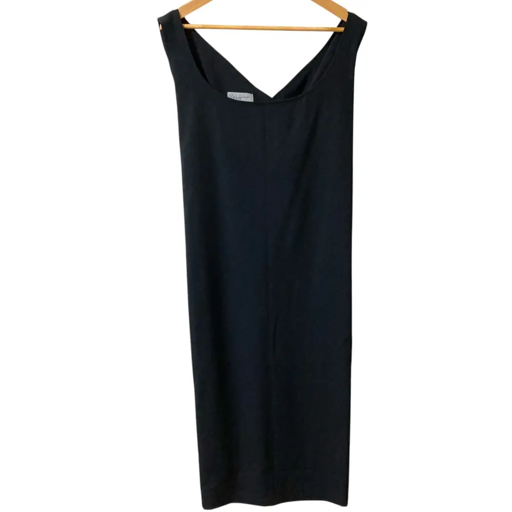 YOHJI YAMAMOTO ヨウジヤマモト スリーブレスワンピース FS-X40-963 Sサイズ ブラック
