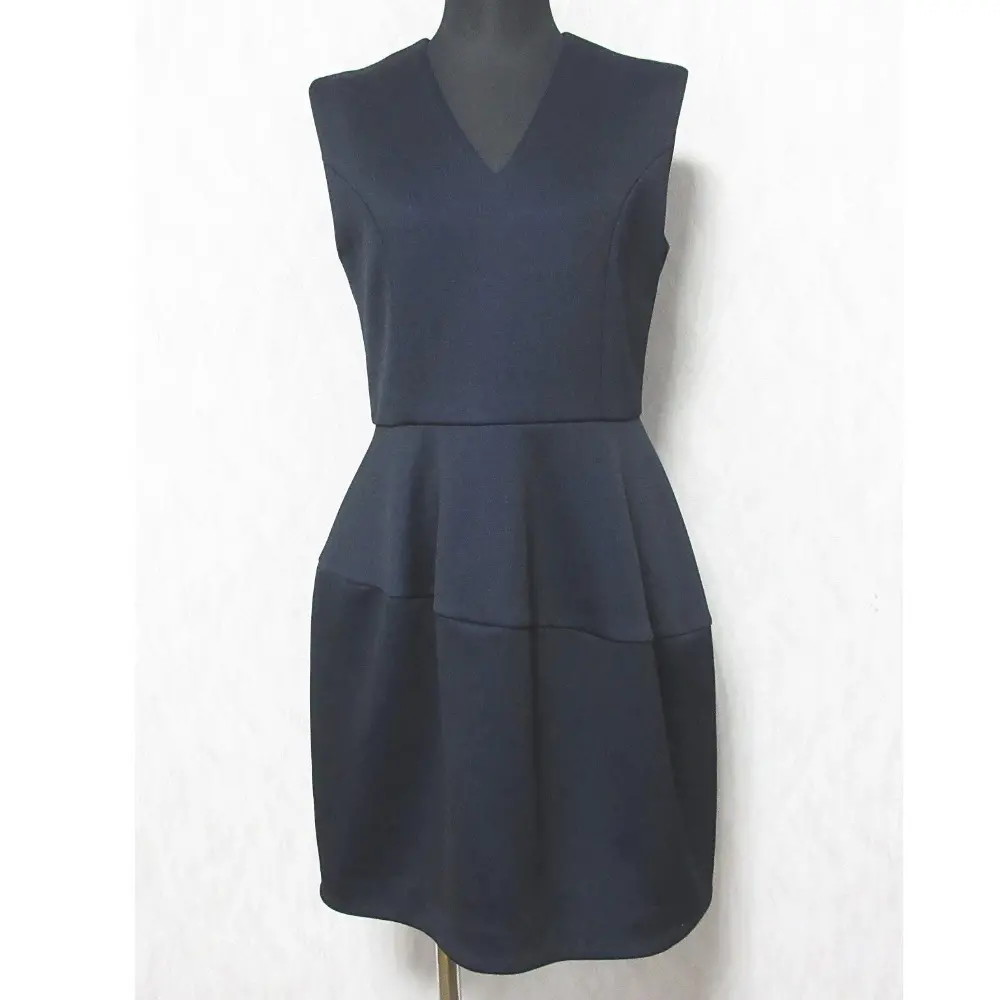 YOKO CHAN ヨーコチャン ノースリーブドレス ワンピース YCD-315-205 38 ネイビー